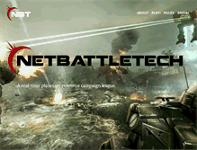 Tablet Screenshot of netbattletech.com